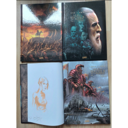 Le Seigneur d'ombre T.01 à T.04 / Dédicace couleur Dim / 4 x C / EO / 2003 à 2008