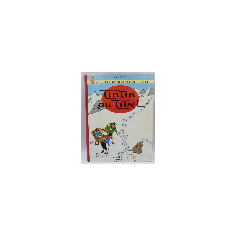 Tintin T20 - Tintin T.20 / Tintin au Tibet / Hergé / B29 / C / EO belge / 1960