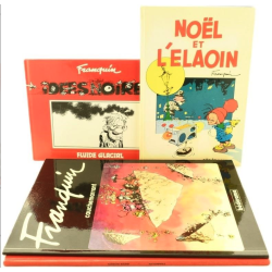 Franquin / Lot de 4 vol divers dont 3 en Eo / Cauchemarrant EO / Idées Noires T.01 & T.02 EO