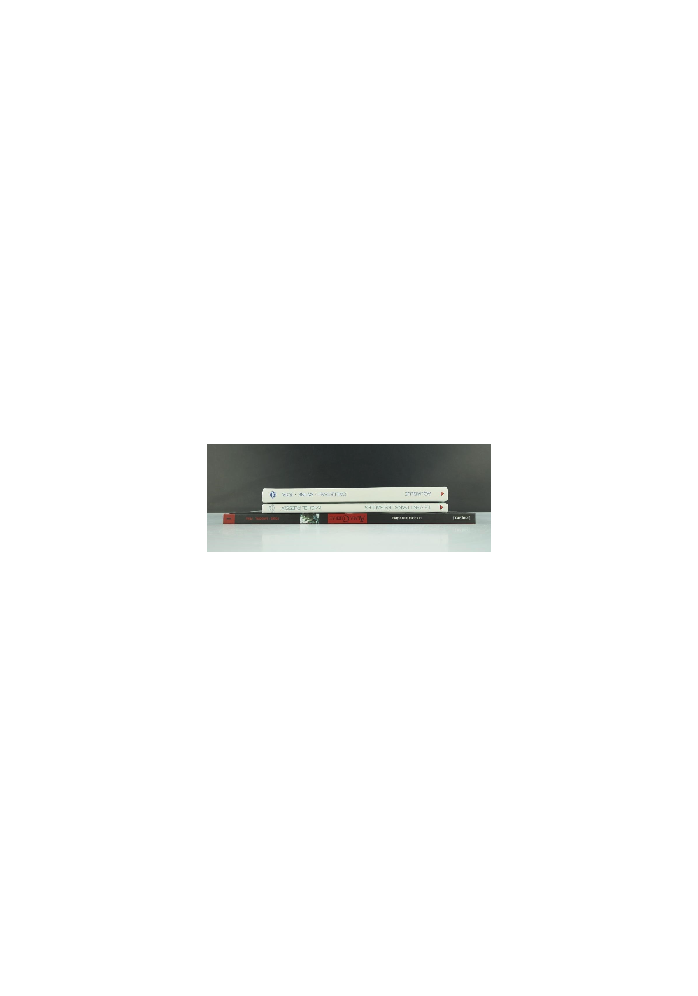 Lot de 3 tirages spéciaux (1500 ex.) / Plessix / Tota-Vatine / Sandoval /