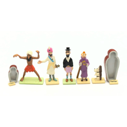 TINTIN / HERGÉ / MINI SÉRIE LES CIGARES DU PHARAON / PIXI
