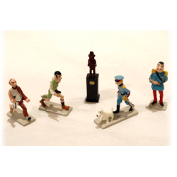 Tintin / Hergé / Figurines Pixi 2139 / Mini série / 1er série / L’oreille cassée / 1996