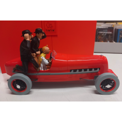 Voiture Tintin 1:12 / Bolide rouge des Cigares du Pharaon / Hergé / 1250 exemplaires / 2023