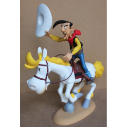 Lucky Luke / Morris / Lucky Luke et jolly Jumper au galop / Leblon Delienne