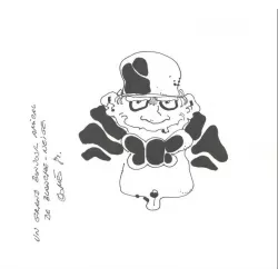 Silence / Dessin original Comès / EO