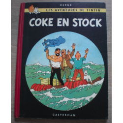 Tintin T.19 / Coke en Stock / B24 / C / EO française / 1958