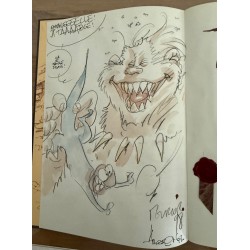 Trolls de Troy T.02 / Le scalp du vénérable / dédicace Mourier / EO / 1998