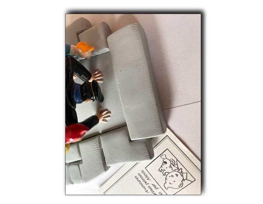 Tintin Le temple du Soleil - La porte du Temple - PIXI