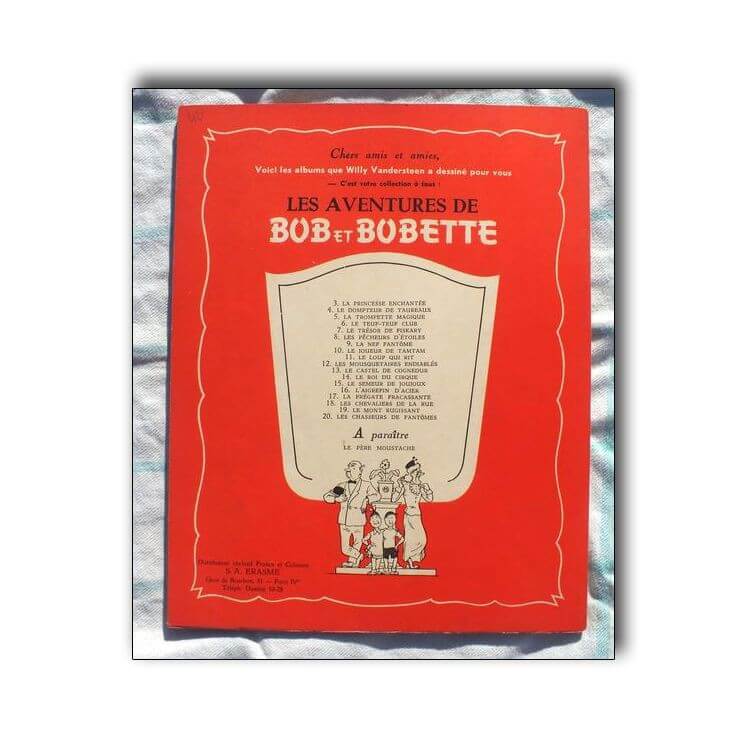 Bob et Bobette T20 - Les chasseurs de fantômes - Broché - EO - (1958)
