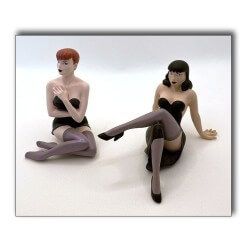 Poison Ivy & Dottie -  2 Statuette Démons & Merveilles - Pin up
