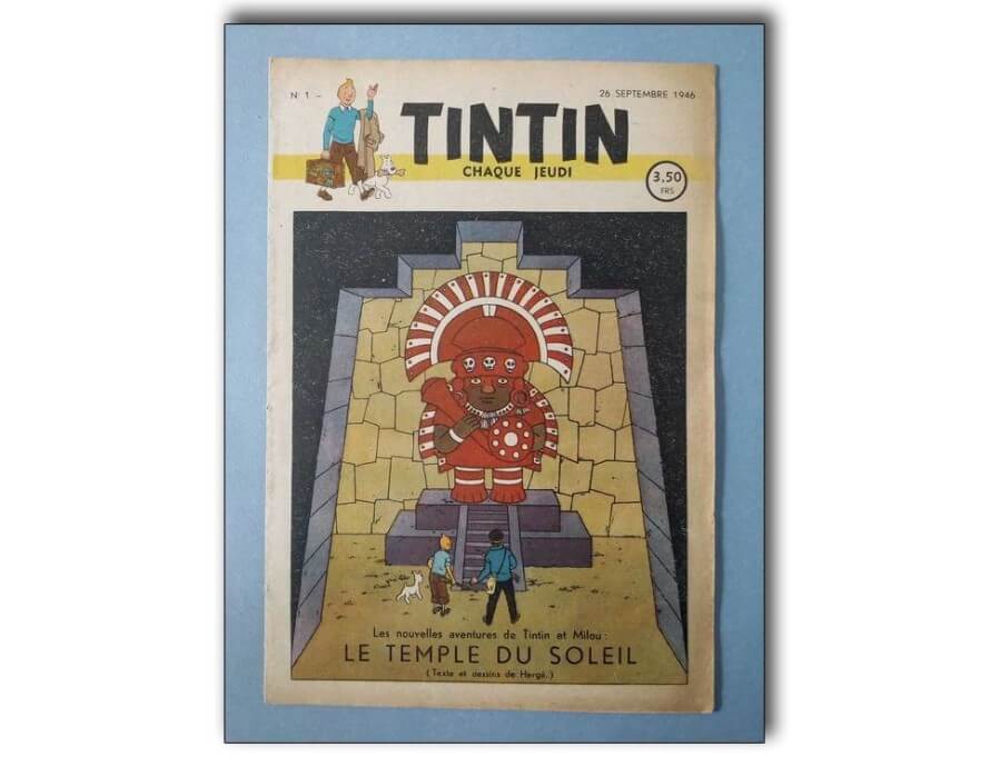 Tintin (magazine) - Journal Tintin Numéro 1 - (1946)
