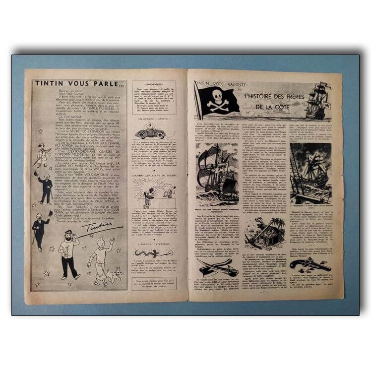 Tintin (magazine) - Journal Tintin Numéro 1 - (1946)