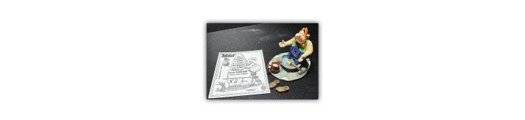 Asterix / The foot bath of Abraracourcix / Uderzo / Pixi