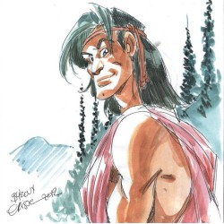 Atalante dédicacé Crisse