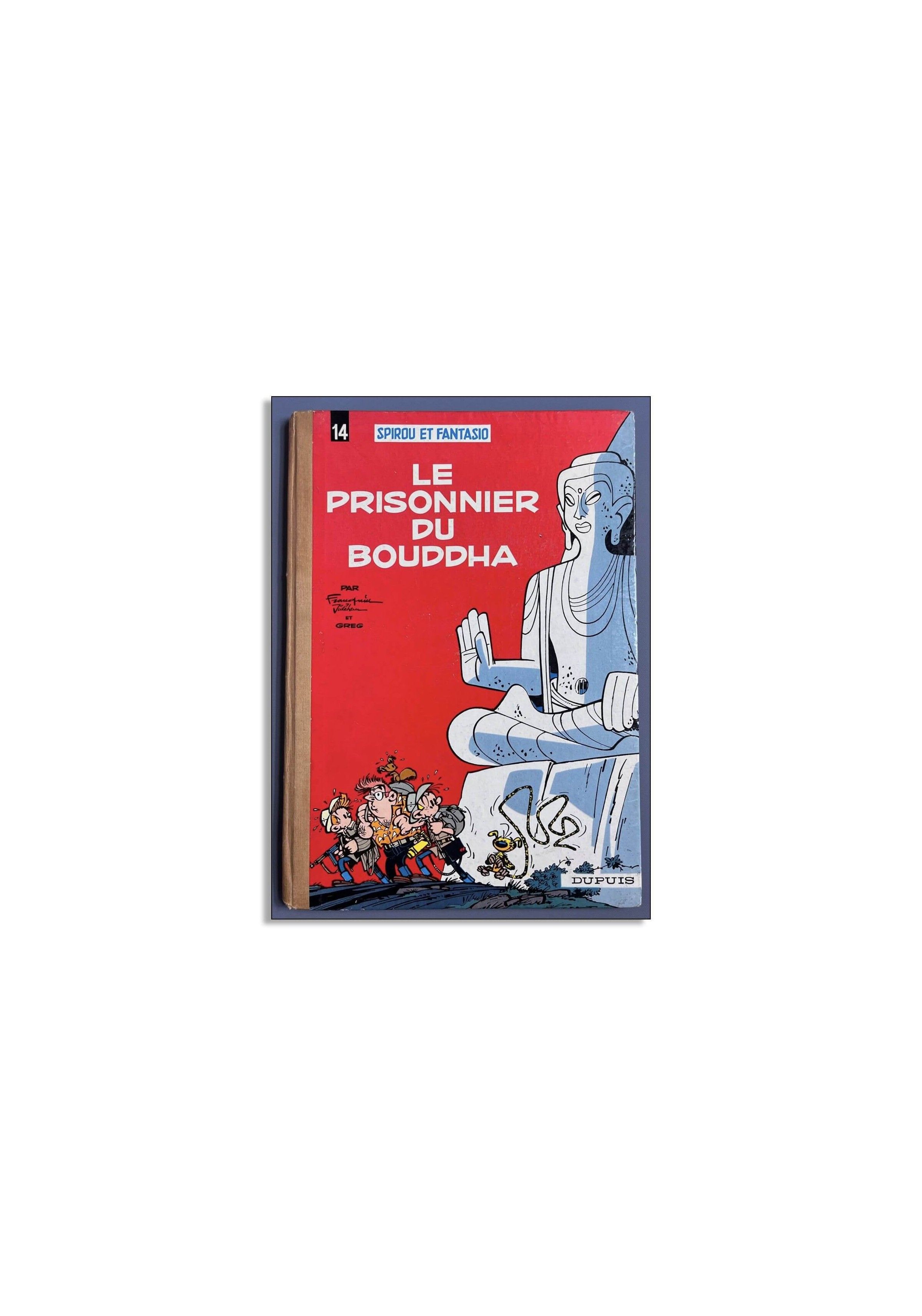 Spirou et Fantasio T.14 / Le Prisonnier de Bouddha / Franquin / EO - 1960