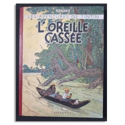 Tintin T.06 - L'oreille cassée N&B (A18 - grande image) - C - 1942