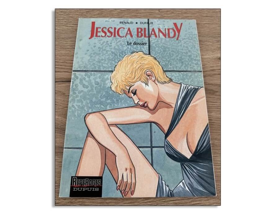 Jessica Blandy HS - Le Dossier + dédicace - C - 1 Album - EO - 2002