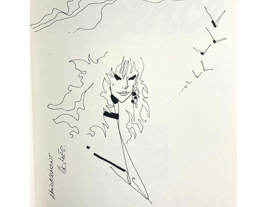 Comès - Silence + Dédicace - B - Réédition - 1983