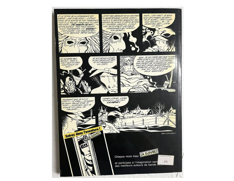 Comès - Silence + Dédicace - B - Réédition - 1983