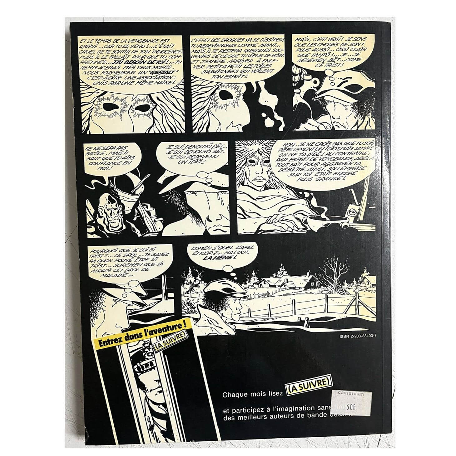Comès - Silence + Dédicace - B - Réédition - 1983