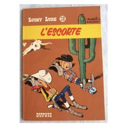 Lucky Luke T.28 - L'Escorte - B - 1 Album - EO - 1966