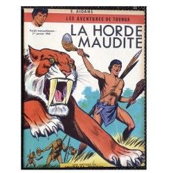 Tounga T.01 - La Horde maudite - B - 1 Album - EO belge - 1964