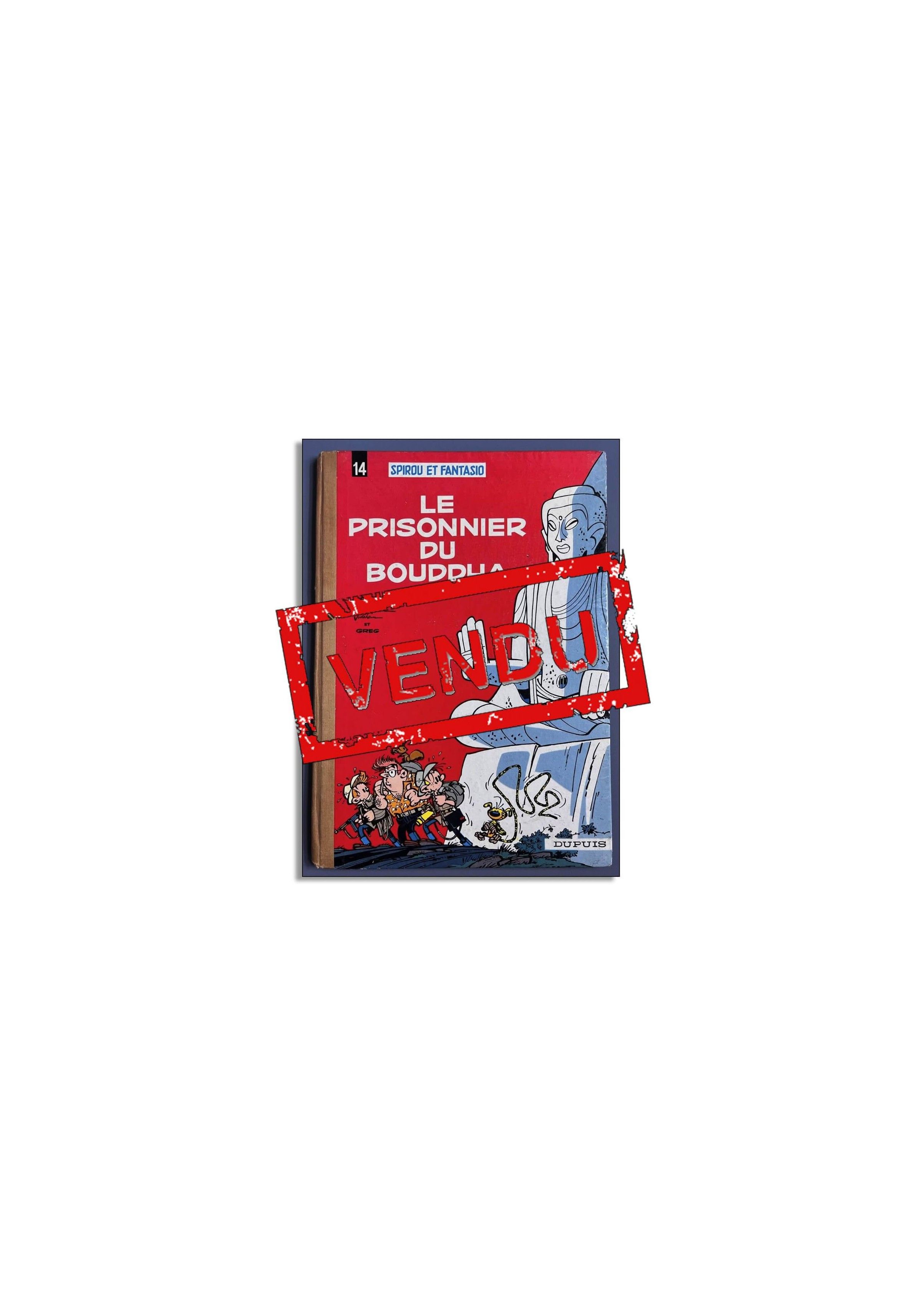  Spirou en Fantasio T.14 / De gevangene van Boeddha / Franquin / EO - 1960  