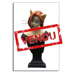 Buste Natalia Wilford / Blacksad / Guarnido  Buste Natalia Wilford – BlacksadNatalia Wilford d'après le personnage de la bande