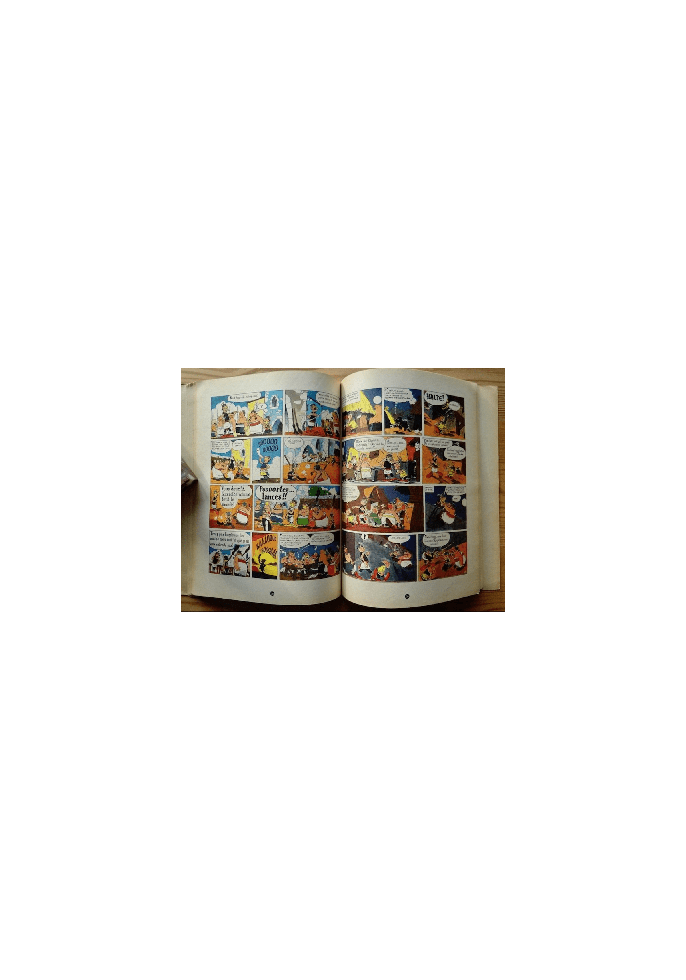 Asterix T.03 - Asterix en de Goths - B - Eerste Belgische editie - (1963) Asterix en de Goths, originele Belgische gebroken edit