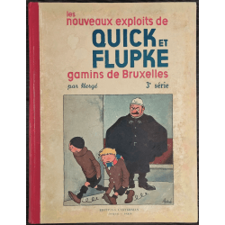Quick et Flupke - Les nouveaux exploits de Quick et Flupke (A10) - C - N&B - Réédition - (1940)  Quick et Flupke gamins de Brux