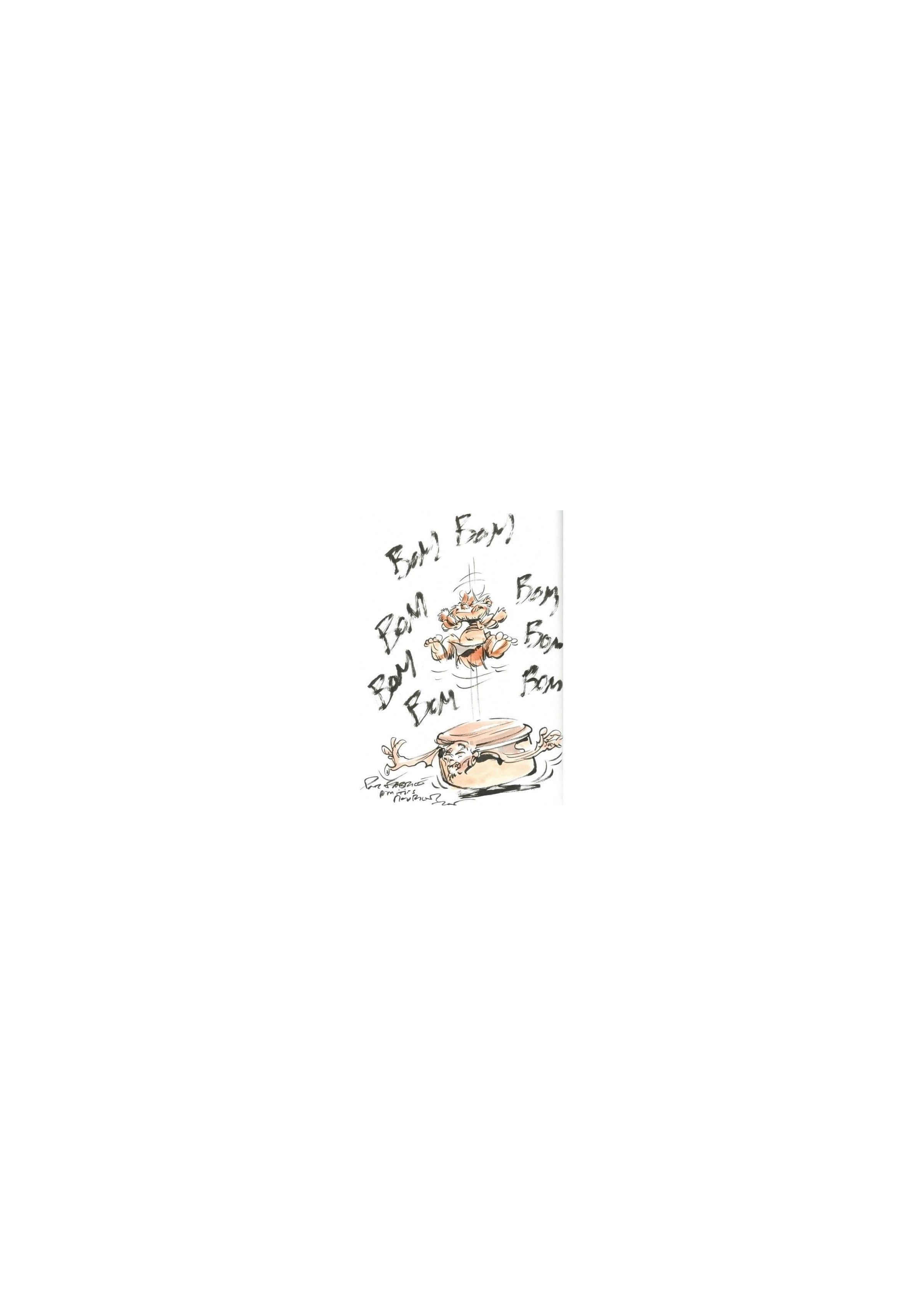 Mourier.Original signed drawing Trolls by Troy Mourier.Original signed drawing made in India ink and watercolor on