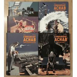  Commandant Achab T.01 à T.05 - Série complète - 5x C - 5 Albums - EO - 2009/2014