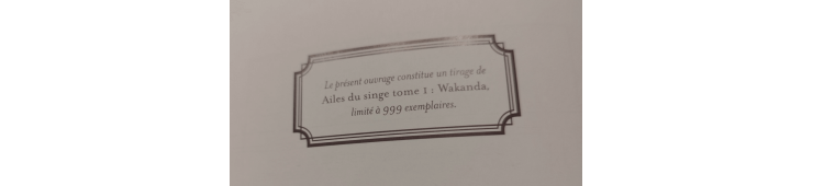 De vleugels van de aap T.01 / Wakanda / Willem / Dedicatie - C - 1 Album - Beperkte editie - 2016