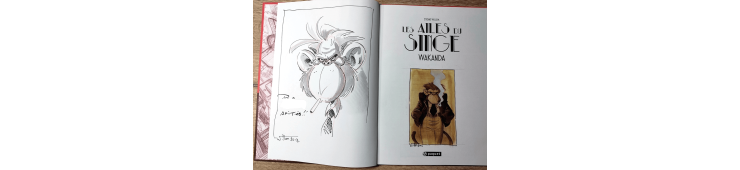 De vleugels van de aap T.01 / Wakanda / Willem / Dedicatie - C - 1 Album - Beperkte editie - 2016