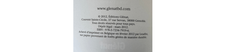 Blackstone T.01 + T.02 + ex-libris + dédicace - 2x C - 2 Albums - EO - 2012/2013