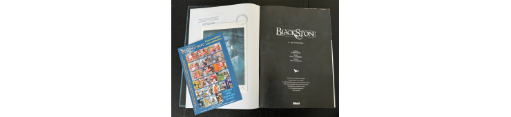 Blackstone T.01 + T.02 + ex-libris + dédicace - 2x C - 2 Albums - EO - 2012/2013