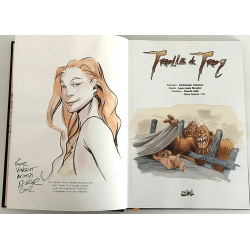 Trolls de Troy / Intégrale / Mourier / Dédicace couleur / C + emboitage - 1 Album - Édition limitée - 2002