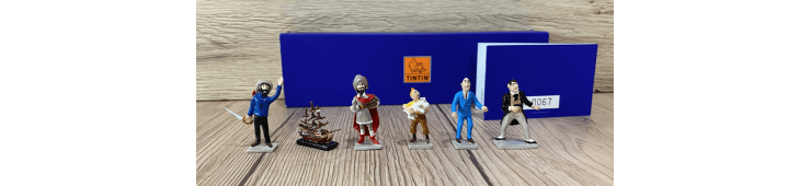 Kuifje / Hergé / Miniserie Het Geheim van de Eenhoorn / Pixi 2008 / 2e serie