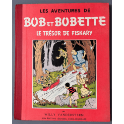  Bob et Bobette T.07 - Le Trésor de Fiskary / Vandersteen / C - 1 Album - Réédition - 1955