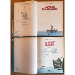 Anne et Peter T.05 & T.06 / Jean Pol / 2x dédicaces / 2x C / 2 Albums / EO / 1987