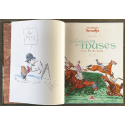 Le Cabaret des Muses T.03 /  Smudja /  Allez, Darling / dédicace couleur - C - 1 Album - EO - 2007