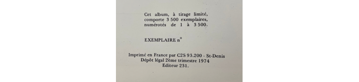 Corto Maltese T.02 / Hugo Pratt / C + jas - 1 Album - EO - 1974