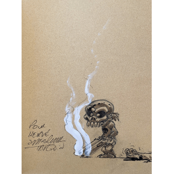 Krashmonsters T.01 / Tarquin / Mosca Argnus Siestae + dédicace couleur - C - 2ème édition - 1 Album - 2002