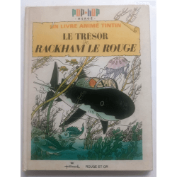 Tintin / Hergé / POP HOP / LE TRESOR DE RACKHAM LE ROUGE / 1 Album / 1970