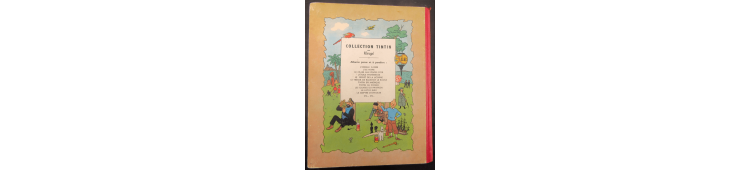 Tintin T.03 / Hergé / Tintin in Amerika (B1) / C / EO kleur / 1 Album - Eerste Belgische editie - 1945