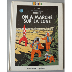 Tintin / Hergé / Pop-Hop / On a marché sur la lune / 1 Album / EO / 1969