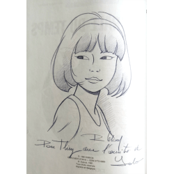 Yoko Tsuno T.11 / La Spirale du Temps / Dédicace Leloup / C / 1 Album / Réédition