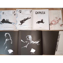 Collection de dédicaces / Clarke - Ptiluc - Jean-Luc Deglin / 5x C / 5 Albums / EO / 2012/2018