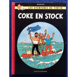 Tintin T19 - Coke en stock (B24) - C - 1 Album - EO française - 1958