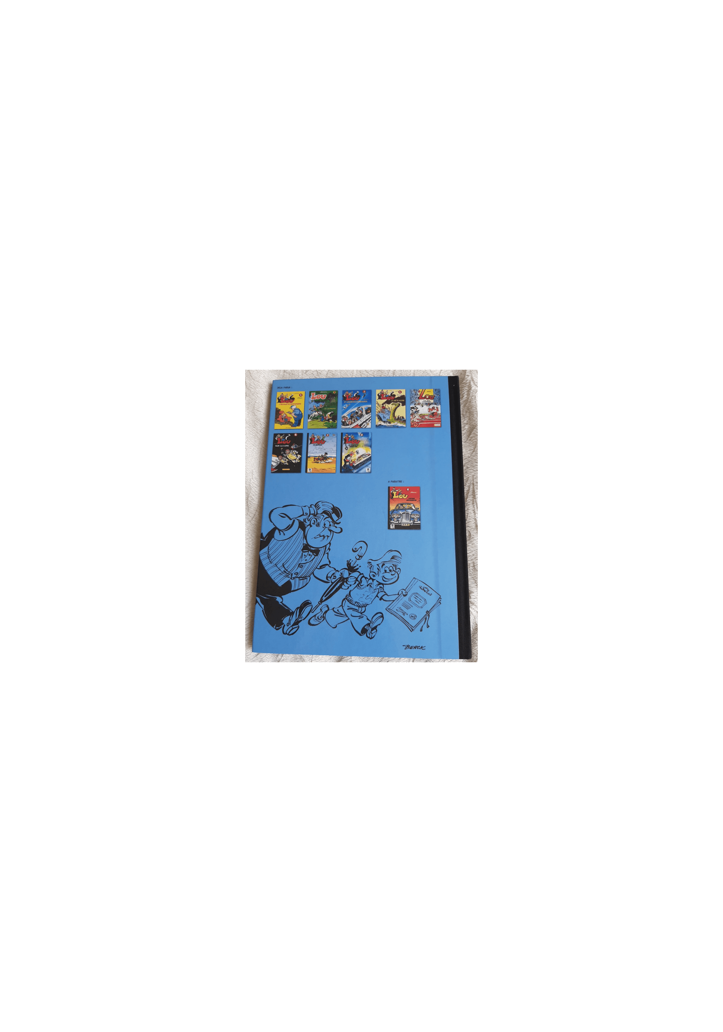 Lou T.08 / La Cornemuse diabolique + ex-libris + dédicace - C - TL - (2011)
